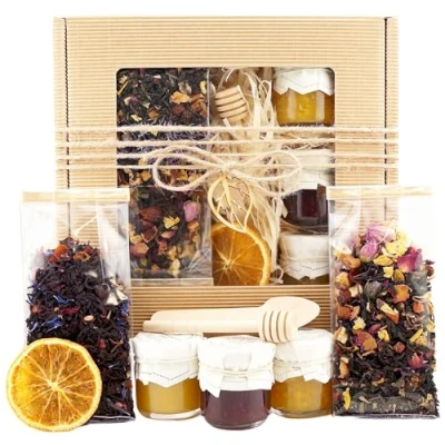 Imagen de Set de regalo «Té y Dulces» UniTea Land