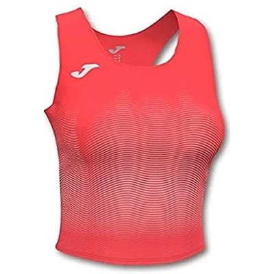 Imagen de Joma Elite VII Top Running, Niñas, Coral flúor, XS