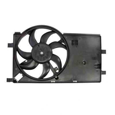Imagen de NRF 47353 Ventilador de radiador 385 12 270 con bastidor (armazón) PEUGEOT: Bipper Furgón, FIAT: Fiorino III Furgón / Familiar