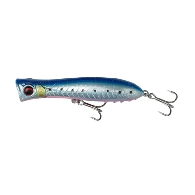 Imagen de Savage Gear Gravity Popper White Glow 9cm (13.5g) Señuelo de superficie