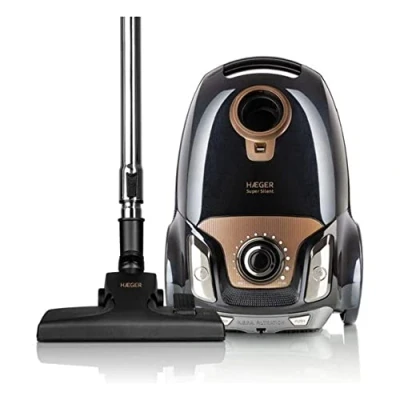 Imagen de HAEGER VC 75B.039A aspiradora, 750 W, 4 Liters, Negro