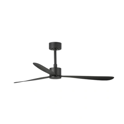 Imagen de FARO BARCELONA Ventilador de techo Amelia, motor DC 3 palas negro