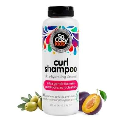 Imagen de SoCozy Boing Curl champú para niños 10,5 oz.