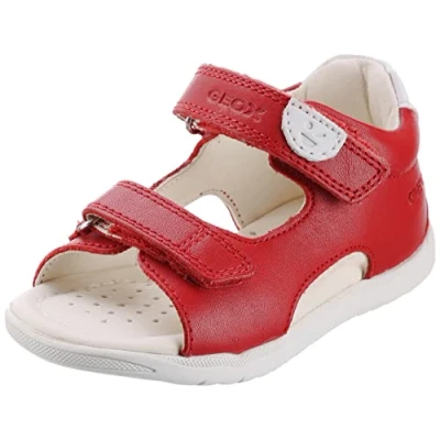 Imagen de Geox B SANDAL MACCHIA BOY, Sandalia para Bebé Niños, RED, 18 EU