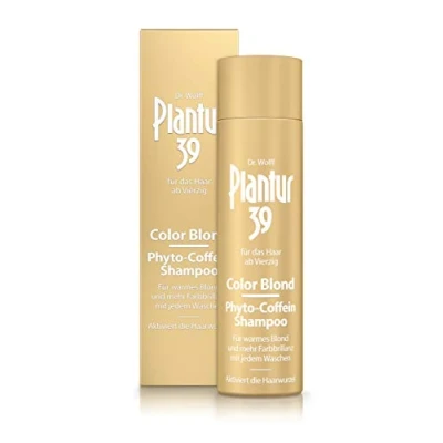 Imagen de Plantur 39 Color Blond Phyto Coffein Shampoo, 250 ml