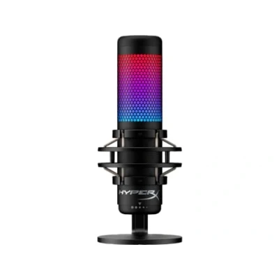 Imagen de Micrófono HyperX QuadCast S, USB, Para PC/PS4/Mac, Sensibilidad 36 dB, Negro