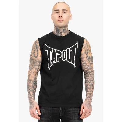 Imagen de Tapout ÄRMELLOSES Normale Passform Alemada Top, Hombre, Talla: 3XL, Black white