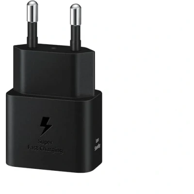 Imagen de Samsung Cargador Rápido USB C 25W + Cable Negro