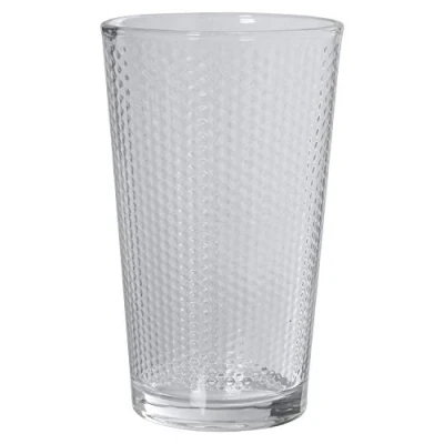 Imagen de DRW Set de 6 Vasos Cristal 350ml Transparentes. Medidas: 350 ml