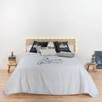 Imagen de BELUM Funda nórdica Harry Potter, con Botones 100% algodón Modelo Hogwarts in Christmas para Cama de 180 (260x240 cm)