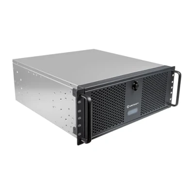 Imagen de UNYKAch Caja Rack 19&quot; UK4339 Formato 4U ATX, Compatible con Refrigeraciones Líquidas de 360 mm (Soporte Incluido), Cierre Llave, 1 USB 3.0 y Tipo C 2 Ventiladores 80