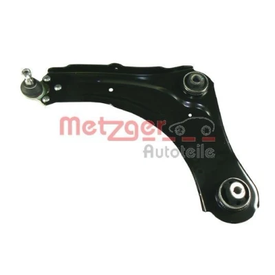 Imagen de METZGER 58070701 Barra oscilante, suspensión de ruedas KIT + con rótula suspensión/carga Eje delantero, izquierda Brazo oscilante transversal