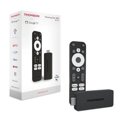 Imagen de Thomson Streaming Stick 140, 4K UHD, Google TV, Voice Control,WiFi, Googlecast Built in
