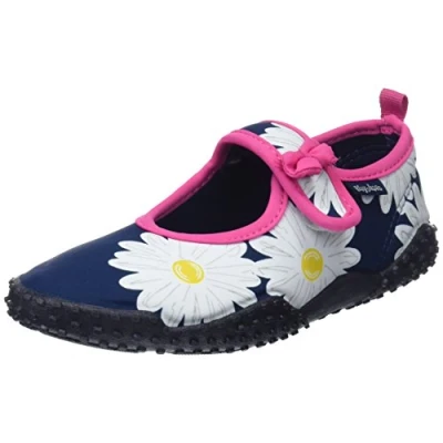 Imagen de Playshoes Zapatillas de Playa con protección UV Flor Margarita, Zapatos Agua Unisex niños, Multicolore, 22/23 EU