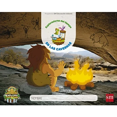 Imagen de En las cavernas. (Exploradores del tiempo Nivel 1). Explora (EDUCACION INFANTIL)