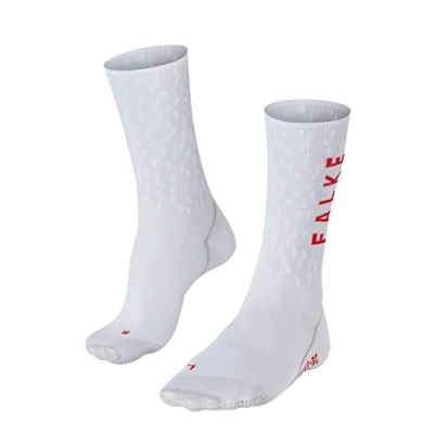 Imagen de FALKE BC Impulse Peloton U So hilo funcional antiampollas 1 par, Calcetines de ciclismo Unisex adulto, Blanco White 2008, 37 38