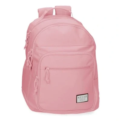 Imagen de Movom Always on The Move Mochila Escolar Doble Compartimento Adaptable a Carro Rosa 32x42x15 cms Poliéster 21,12L