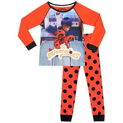 Imagen de Miraculous Pijamas para Niñas Ladybug Multicolor 6 7 años
