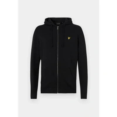Imagen de Chaqueta Lyle Scott azul negra con cremallera para hombre M