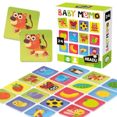 Imagen de Headu Nota de bebé, Juguetes educativos para niños y niñas 2 a 4 años, Aprendizaje niños, Suministros Escuela en casa Profesores, cumpleaños