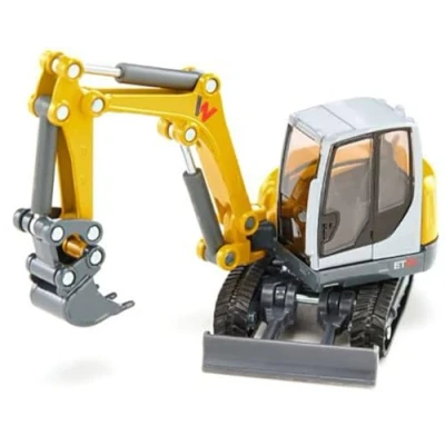 Imagen de SIKU 3559 Super Other License Wacker Neuson ET 65 Track Excavator, Yellow