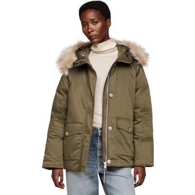 Imagen de Tommy Hilfiger Parka, Mujer, Talla: XL, Army green