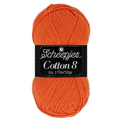 Imagen de Scheepjes Algodón 8 Cotton Yarn, 665, 1x50g