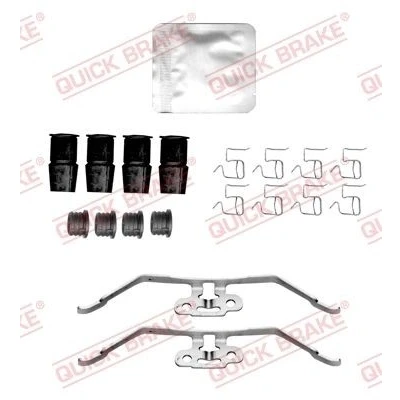 Imagen de QUICK BRAKE 109 0202 Kit de accesorios, pastillas frenos