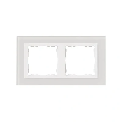 Imagen de Simon 82627 30 marco 2 elemento s 82 nature cristal blanco Ref. 6558330002