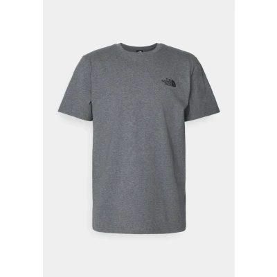Imagen de The North Face Simple DOME TEE Camiseta básica, Hombre, Talla: XS, Medium grey heather