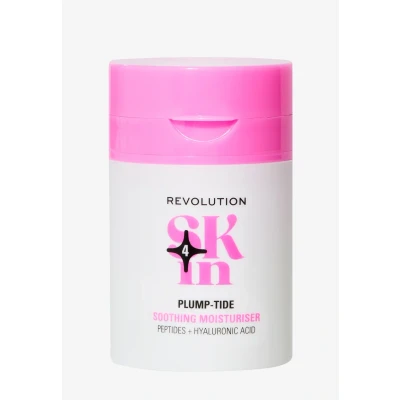 Imagen de Revolution SKin, Plump Tide Soothing Moisturiser, Crema Calmante con Péptidos y Ácido Hialurónico, Vegano Libre de Crueldad, 50ml