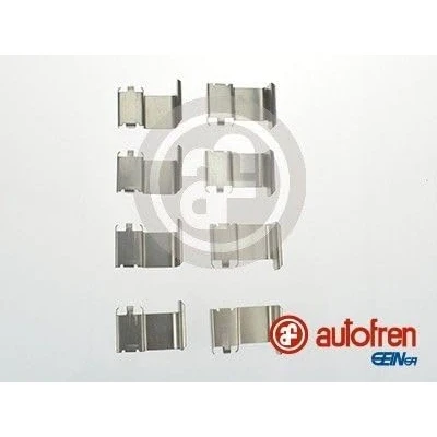 Imagen de AUTOFREN SEINSA D42569A Kit de accesorios, pastillas frenos Eje delantero MITSUBISHI: ECLIPSE 2, Lancer 6 Limousine, COLT 5, DAIHATSU: Terios II