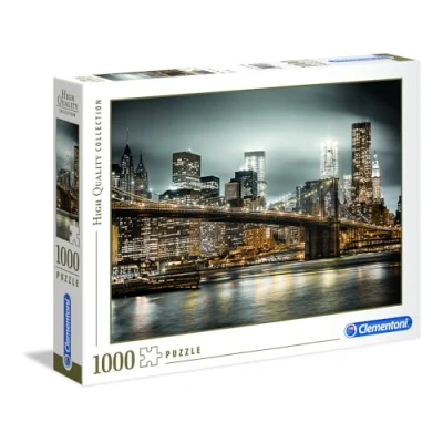Imagen de Clementoni Puzzle 1000 piezas paisaje ciudad Nueva York Skyline, adulto New (39366), Multicolor