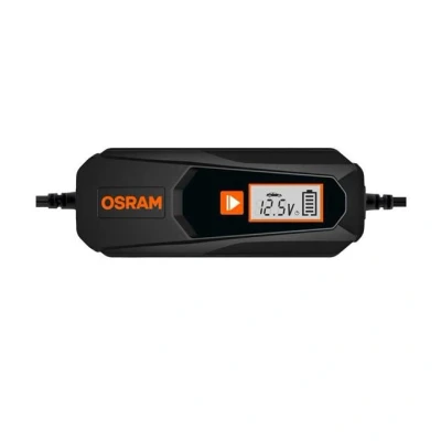 Imagen de OSRAM BATTERYcharge 405 ESSENTIAL, cargador inteligente de 5 A y dispositivo mantenimiento baterías, para vehículos 6 V 12 V, 3 m cable, protección contra polaridad inversa cortocircuito