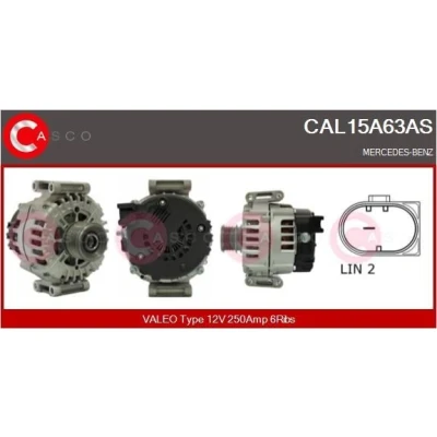 Imagen de CASCO CAL10429AS Alternador 12V 120A OPEL: Zafira B, A Monovolumen, Vectra C Sedán, SAAB: 9 3 Berlina, Familiar