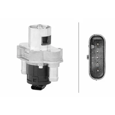 Imagen de HELLA 6NU 014 864 531 Válvula EGR eléctrico sin junta, radiator Unidad de control/software se debe actualizar