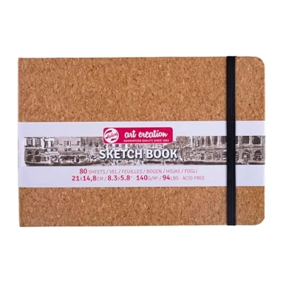Imagen de Talens Art Creation Cuaderno Bocetos Corcho 21 x 14.8 cm, 140 g, 80 Hojas (9314055M)