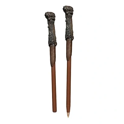 Imagen de The Noble Collection Harry Potter Varita Pluma y Conjunto de marcadores.