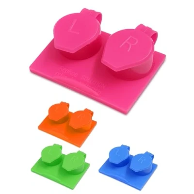 Imagen de Carcasas Para Lentes De Contacto Viaje Con Tapa Abatible Caja Compra A Granel 4Pzas 8Pzas 12Pzas