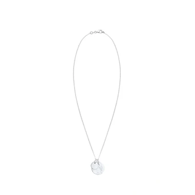 Imagen de Elli Plate Hammered Collar silvercoloured, Mujer, Talla: 45, Silver coloured