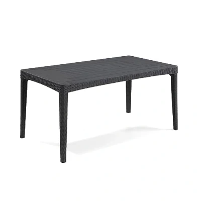 Imagen de Keter Mesa de comedor exterior Girona hasta 6 plazas, Color grafito