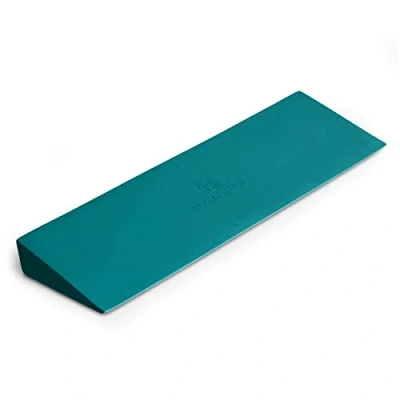Imagen de Yoga Studio Verde Azulado, 50 x 15 5 cm, cuña EVA Antideslizante para Iyengar, Accesorio de Ejercicio Ligero, Unisex, Azul Verdoso, Normal