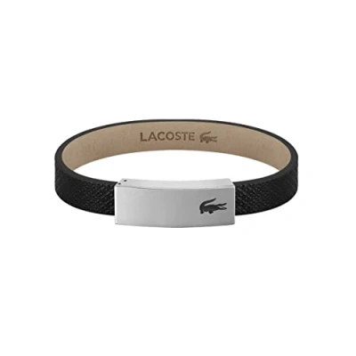 Imagen de Lacoste PORT Bracelet Pulsera, Hombre, Talla: One Size, Black