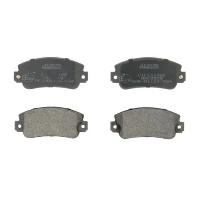 Imagen de ABE C1F011ABE Juego de pastillas freno Eje delantero con contacto avisador desgaste SEAT: 131, Marbella Hatchback, Panda, FIAT: Uno Hatchback