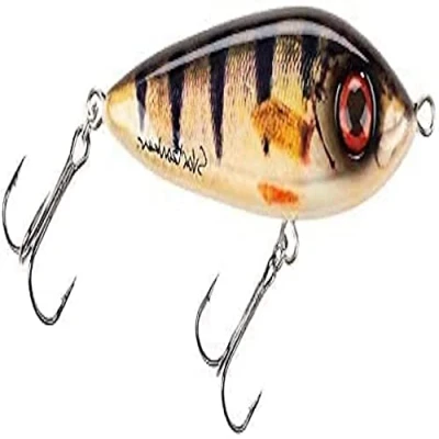 Imagen de Abu Garcia Svartzonker McSnack Jerkbait Señuelo de Lucio 9 cm Realista Cebo Duro para Lucio, Perca y lucioperca Pesca
