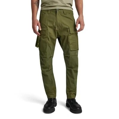 Imagen de G STAR RAW Cargo cónico Regular 3D 2.0 Pantalones, Verde Shadow Olive D24308 d384 b230, 32W x 34L para Hombre