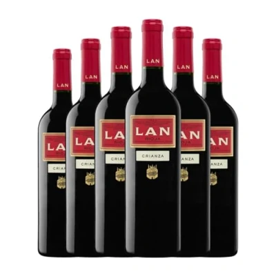 Imagen de Lan Tempranillo Rioja Crianza 75 cl Vino tinto (Caja de 6 Botellas cl)