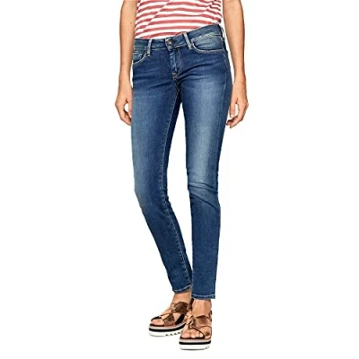 Imagen de Pepe Jeans Soho, Mujer, Azul (Denim z63), 25W / 28L