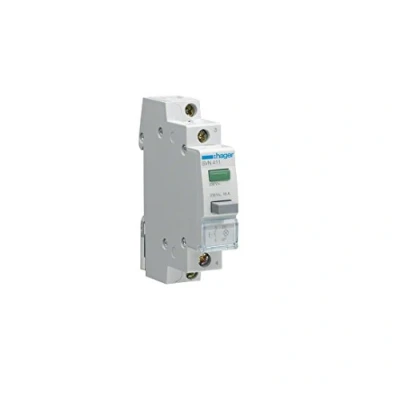Imagen de Pulsador con piloto luminoso color verde 1NA, 16A, 250V, 1,2W máximo