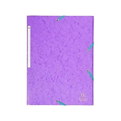 Imagen de Exacompta 17115H Carpeta con goma, A4, Morado